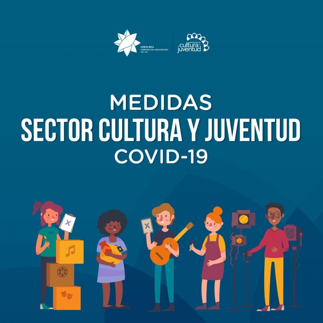 Ministerio de Cultura y Juventud desarrolla medidas de atención al sector ante COVID-19