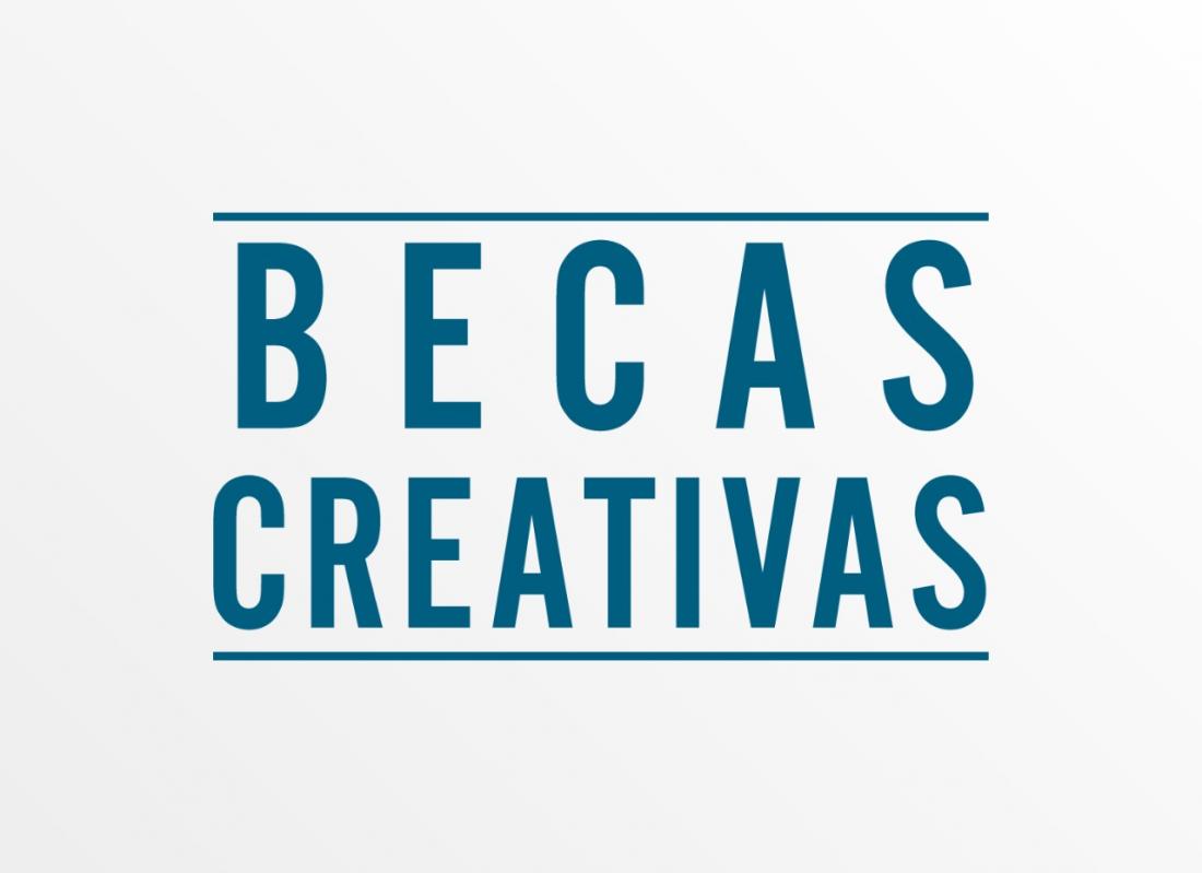 Imagen con logo de Becas Creativas