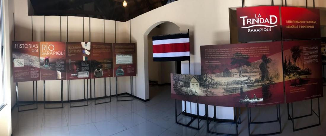Exposición itinerante “La Trinidad, Sarapiquí: Desenterrando historias, memorias e identidades”. Foto: MHCJS