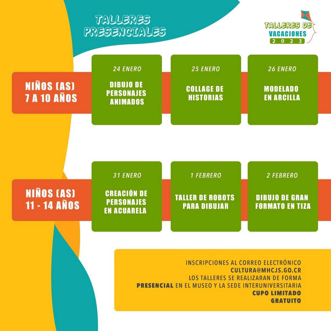 Programación | Talleres de Verano 2023