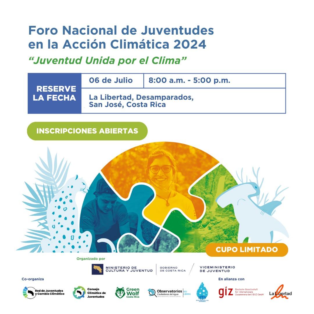 Foro Nacional de Juventudes en la Acción Climática 2024 