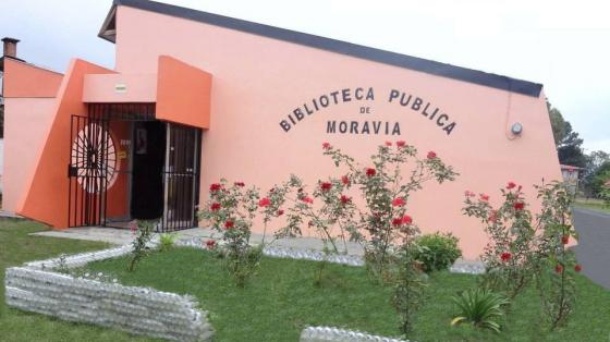 Fotografía de la Biblioteca Pública de Moravia