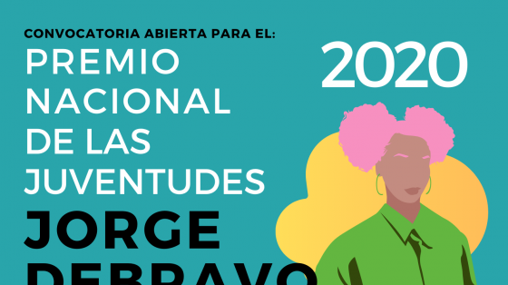 Convocatoria del premio de juventudes 2020, fecha limite 30 de junio 2020