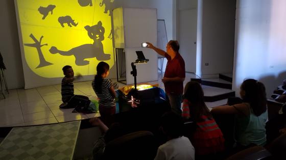 Taller virtual de Teatro de sombras para niños