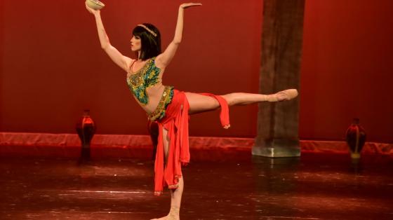 Noches egipcias. Cleopatra de Compañía de Ballet de Cicció Studio. Espectáculo virtual Transmisión Facebook TNCR.