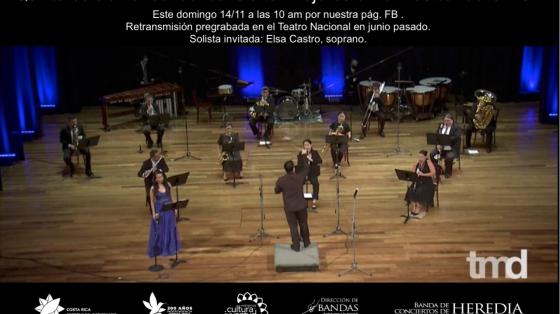 músicos en Teatro Nacional de Costa Rica