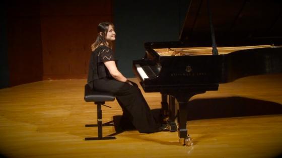 Gabriela Calderón, Musas: obras para piano de compositoras latinoamericanas. Espectáculo virtual 
