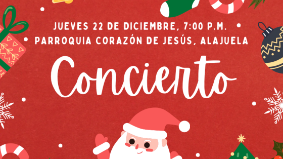 Concierto Navideño Banda de Conciertos de Alajuela