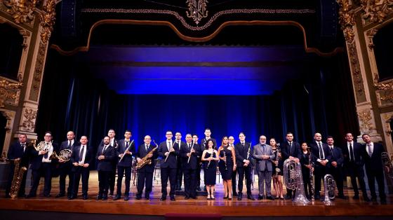 Banda de Conciertos de Puntarenas en el Teatro Nacional