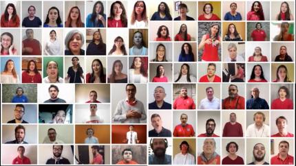 Versión para coro de “Soy Tico” se presenta de forma virtual desde 75 diferentes localidades  