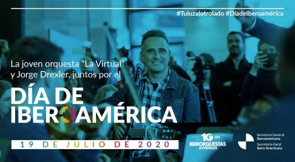 La Virtual con Drexler podrá verse el domingo 19 de julio, Día de Iberoamérica