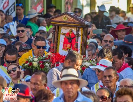 La Entrada del Cristo de Esquipulas. Foto: Facebook Fiestas de Santa Cruz