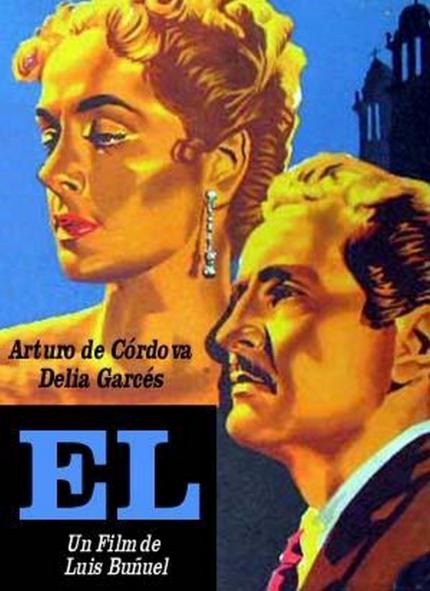 Afiche de la película "Él", de Luis Buñuel (México, 1953) 