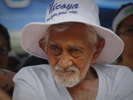 Ciudadanos centenarios de las zonas azules de Guanacaste. Foto: Prensa MCJ