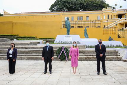 Actividades conmemorativas al 72 aniversario de la Abolición del Ejército, 2020