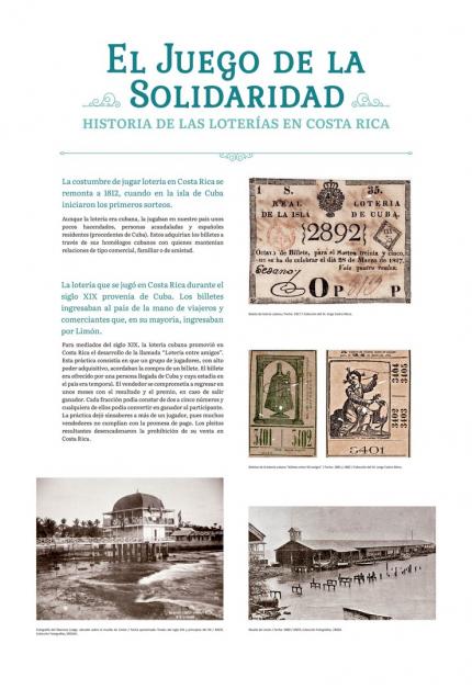 Exposición “El juego de la solidaridad. Historia de las loterías en Costa Rica”, Archivo Nacional de Costa Rica