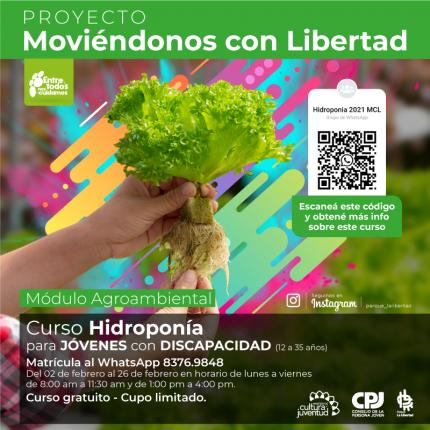 Afiche de tallers para personas con discapacidad Talleres PLL