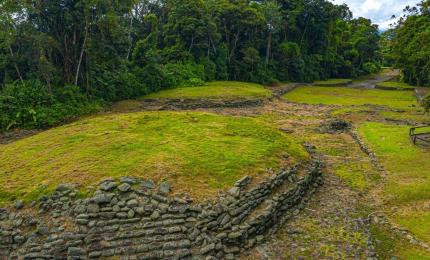 Taller de expertos trazará ruta en restauración de montículo principal del Monumento Nacional Guayabo. Foto: CICPC