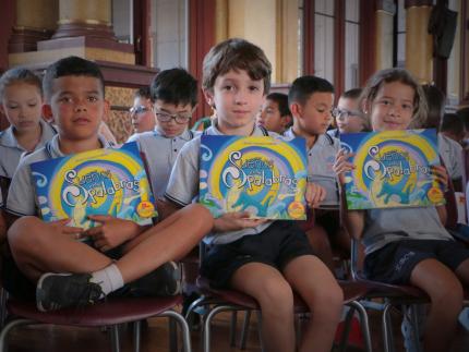 Fotografía: Presentación del libro “Sueños entre palabras”, Colegio de Costa Rica, 2019.