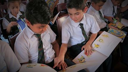 Fotografía: Presentación del libro “Sueños entre palabras”, Colegio de Costa Rica, 2019.