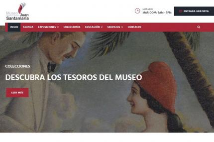 Puede acceder al sitio en la dirección: https://museojuansantamaria.go.cr/
