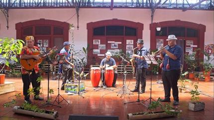 Espectáculo de calypso grabado en Limón, para el Festival Nacional de las Artes 2021.