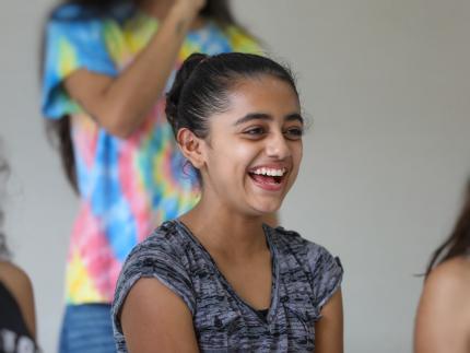 Jóvenes del proyecto “Teatro y sociedad tras los bastidores de la vida”, de las comunidades de Pococí. Fotografía: MJP