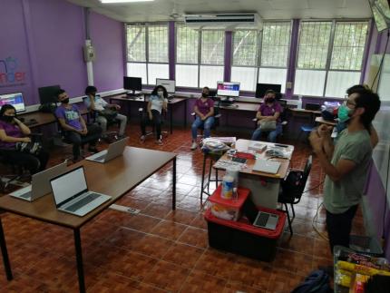 Taller de dibujo digital dirigido a jóvenes de la comunidad de Boruca, Parque La Libertad y UNICEF, 2021