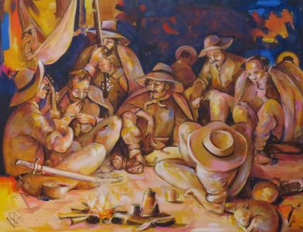 Obras son patrimonio costarricense y forman parte de colecciones públicas del Museo Histórico Cultural Juan Santamaría y la Municipalidad de Alajuela