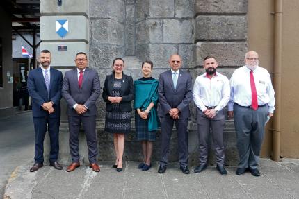 Edificio del Centro Nacional de la Cultura recibió Escudo Azul de Protección al Patrimonio Cultural