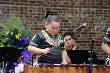 Sedes SiNEM cuentan con marimba, por lo que niños, niñas y jóvenes de todo el país han realizado procesos formativos de música que involucran la interpretación de marimba