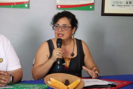 Vera Beatriz Vargas León, viceministra de Cultura, y Carlos Armando Martínez Arias, alcalde de Nicoya, dieron a conocer los detalles del programa conmemorativo del Bicentenario