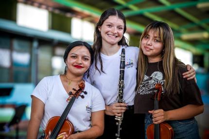 En Costa Rica, el programa Iberorquestas Juveniles se gestiona a través del Sistema Nacional de Educación Musical. 