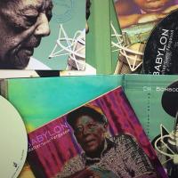 Collage de los álbumes de Ferguson, grabados por Papaya Music. Foto Prensa MCJ.