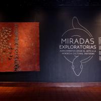 Exposición: Miradas exploratorias: acercamiento desde el arte a la herencia cultural indígena. | Crédito fotográfico: Stephanie Boyer Zúñiga.