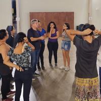 Taller con jóvenes en la comunidad de Pococí, Limón. Crédito Embajada de Francia en Costa Rica