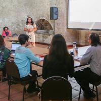 Nayuribe Guadamuz Rosales, ministra de Cultura y Juventud, participó en proceso de análisis conjunto de los presupuestos 