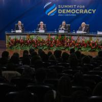 Evento principal que cerró cuatro días de intensas actividades y debates en la II Cumbre por la Democracia