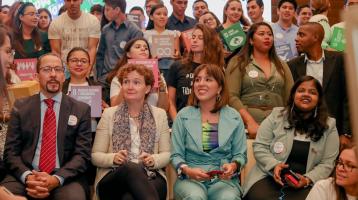 Viceministra de Juventud, Naciones Unidas, YOUNGO, UNICEF