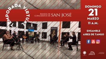 fotografía de músicos de la Banda de San José