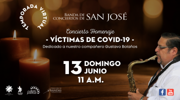 músico de la Banda de Conciertos de San José