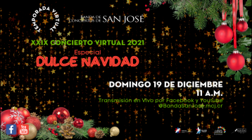 fondo negro con adornos navideños