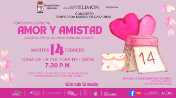 Imagen de un calendario en el día 14 de febrero con corazones en color rosa