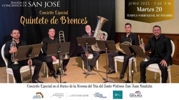 Músicos del Quinteto de Bronces